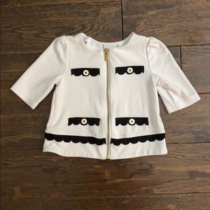 Lilly Wicket Scalloped Top